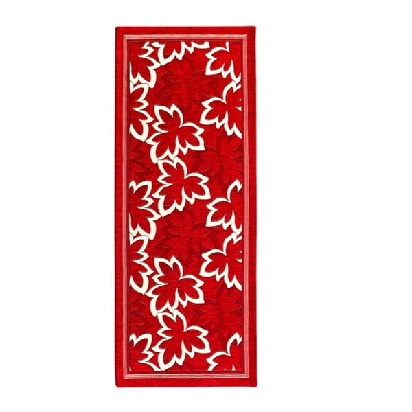 Červený behúň FlooritaMaple Rosso, 55 × 240 cm