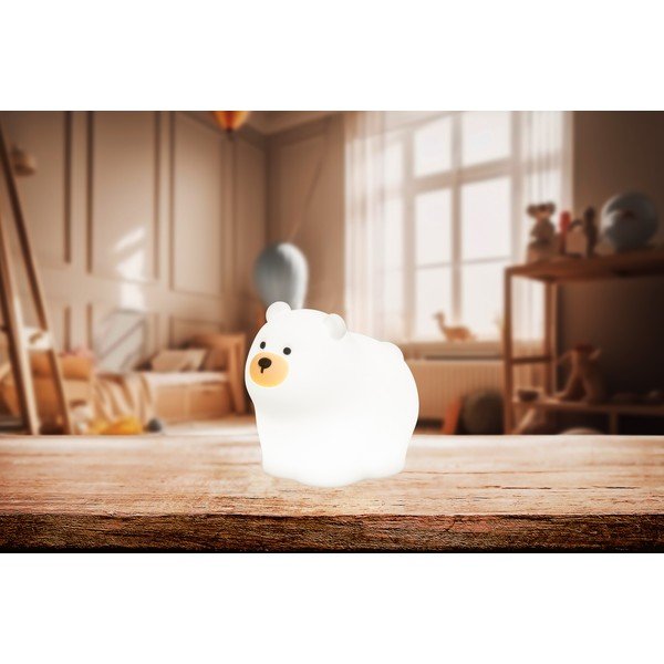 Krémovobiele detské nočné svietidlo Knut – Fischer & Honsel-image-2