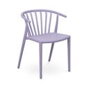 Plastová záhradná stolička v levanduľovej farbe Capri – Bonami Essentials
