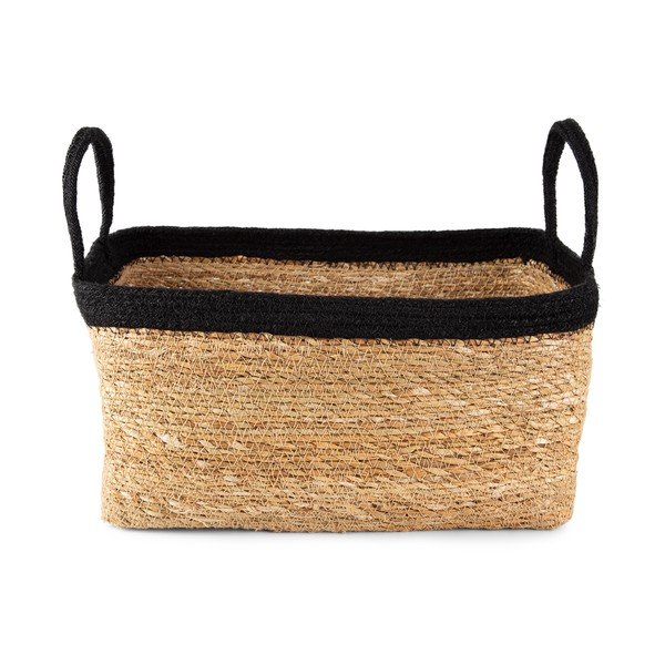 Úložný košík z morskej trávy Compactor Natural, 34 x 23 cm-image-3