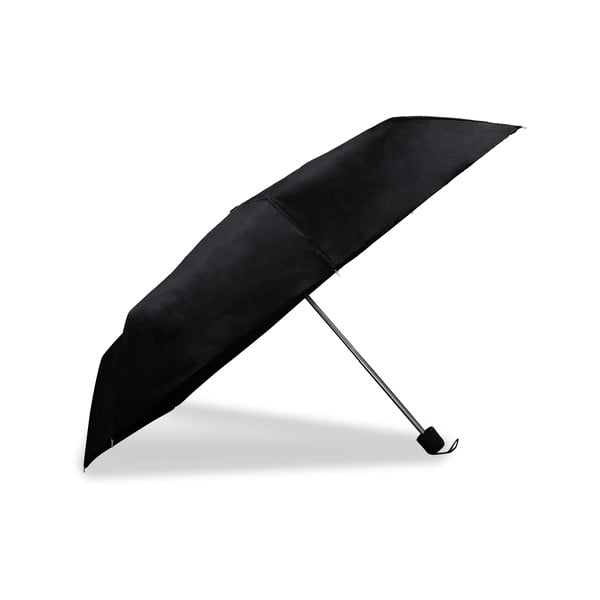 Čierny skladací dáždnik Bluestar