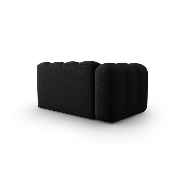 Čiernoantracitový modul pohovky (ľavý roh) Lupine – Micadoni Home-image-3
