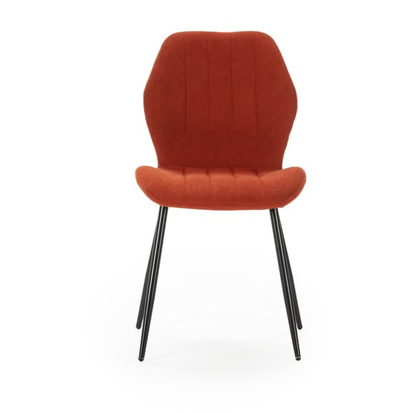 Jedálenská stolička v tehlovej farbe v súprave 4 ks Milu – Marckeric-image-3