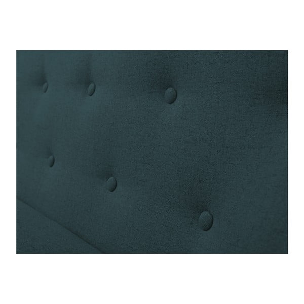 Tmavomodrá dvojmiestna pohovka so svetlými nohami Mazzini Sofas Sicile-image-4