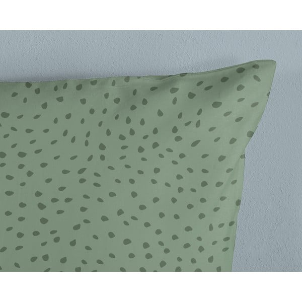 Zelené bavlnené detské obliečky na jednolôžko 140x200 cm Thabo – Good Morning-image-3