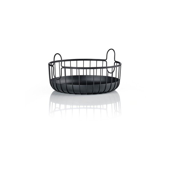 Drôtený kovový košík ø 22x8 cm Inu – Zone-image-2