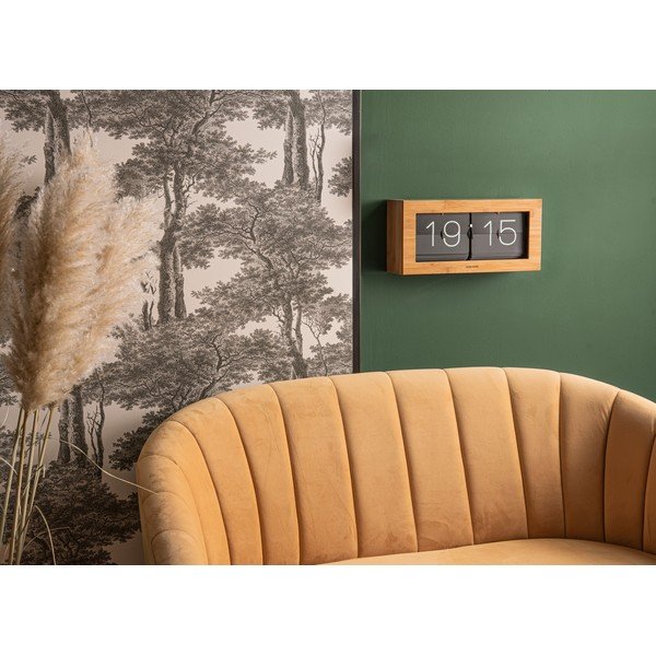 Karamelovohnedá zamatová pohovka Leitmotiv Royal-image-1