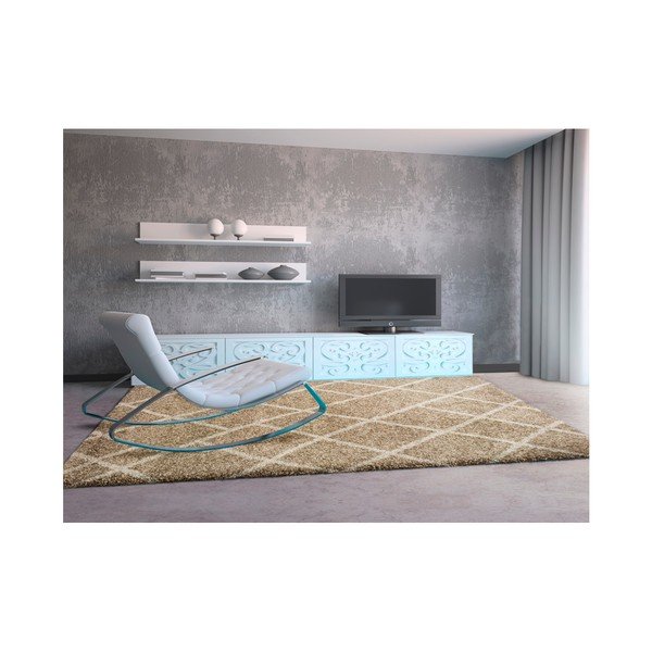 Béžový koberec Universal Kasbah Beige, 133 × 190 cm-image-1
