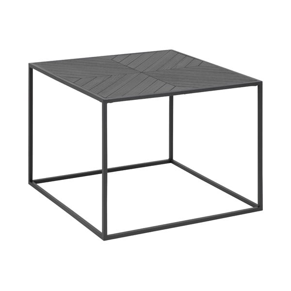 Čierny konferenčný stolík Actona Orizs, 60 × 60 cm