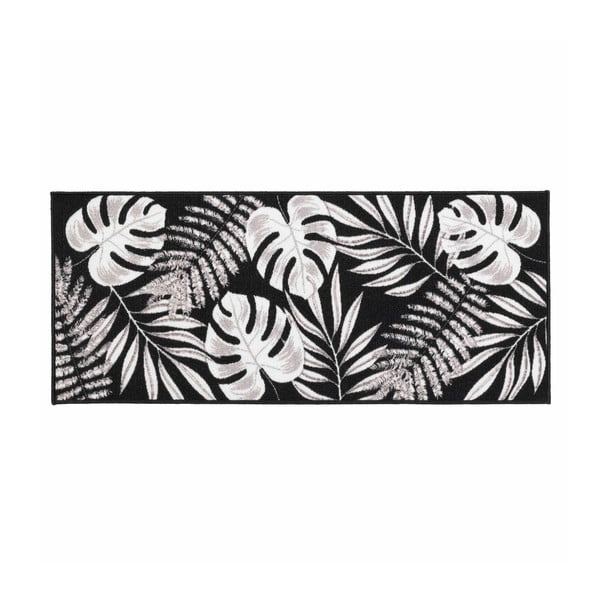 Čierny prateľný behúň 50x120 cm Amber – douceur d'intérieur-image-4