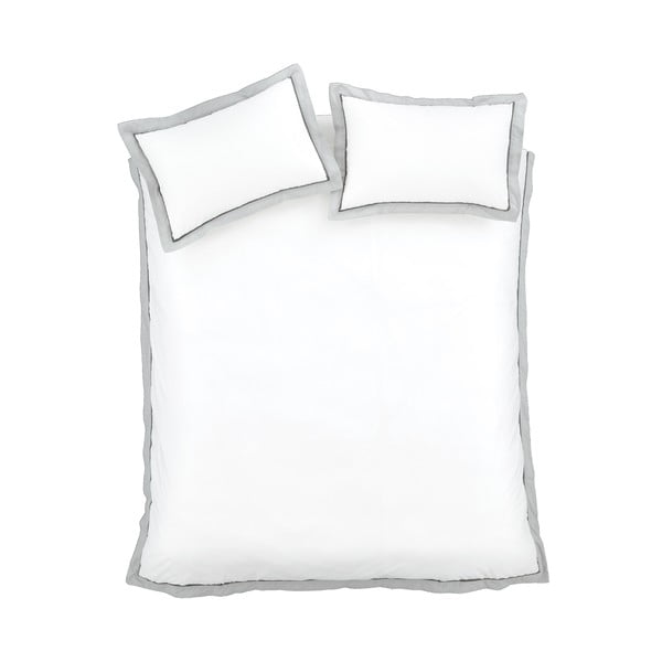 Biele bavlnené obliečky na dvojlôžko 200x200 cm Mayfair – Bianca