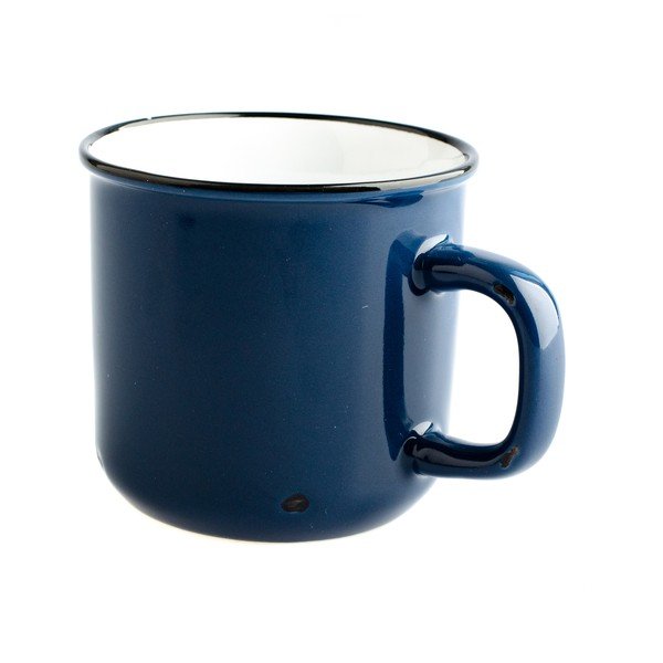 Tmavomodrý keramický hrnček Dakls, 440 ml