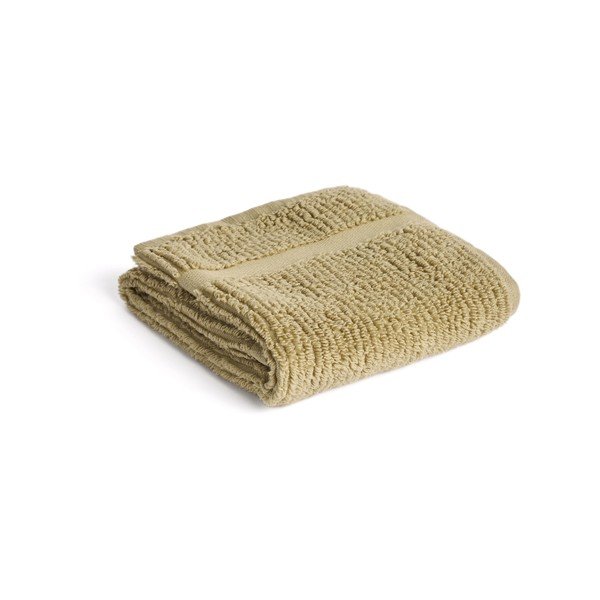 Zelený froté bavlnený uterák 30x50 cm Olvira – Kave Home