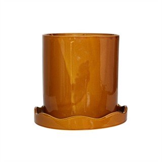 Kameninový ručne vyrobený obal na kvetináč ø 21,5 cm Nami – OYOY Living Design