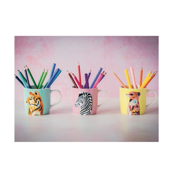 Modrý porcelánový hrnček Maxwell & Williams Pete Cromer Tiger, 375 ml-image-2