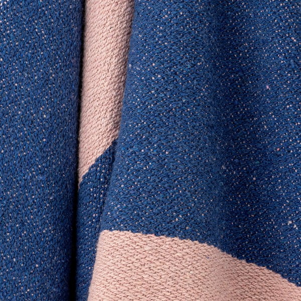 Modro-ružová deka 130x160 cm Cadeo – Bloomingville-image-4