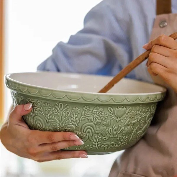 Zelená keramická misa ø 29 cm Home to Roost – Mason Cash-image-1