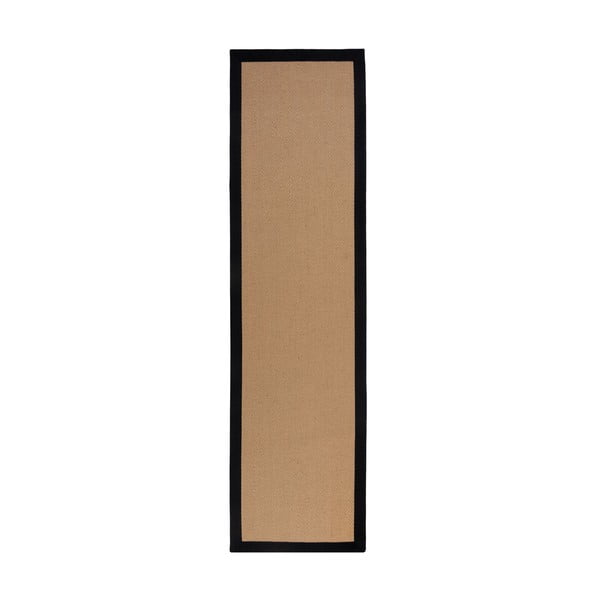 Jutový behúň v prírodnej farbe 60x600 cm Kira – Flair Rugs