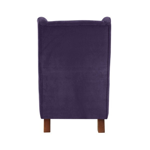 Fialové kreslo Max Winzer Bruno Velor-image-2