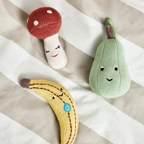 Hrkálka Banana – OYOY Mini-image-1