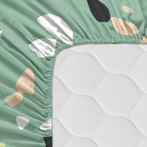 Bavlnená plachta Happy Friday Basic Delicate, 180 x 200 cm-image-1