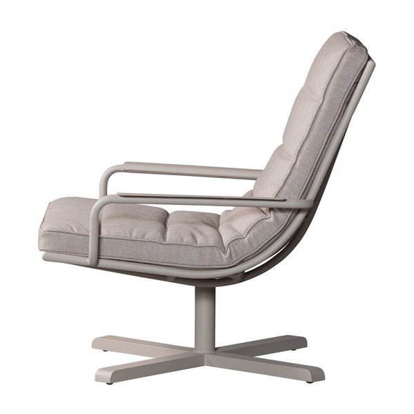 Svetlosivé kovové záhradné kreslo Coosa – Exotan-image-3