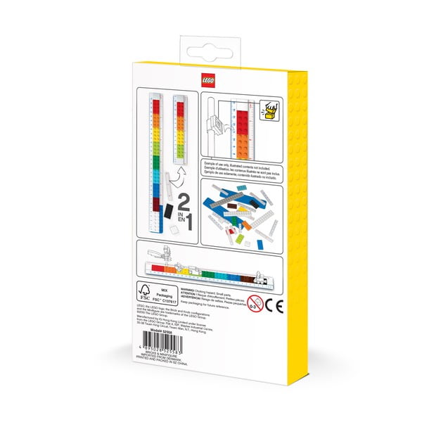 Skladacie pravítko s minifigúrkou LEGO®, 30 cm-image-2