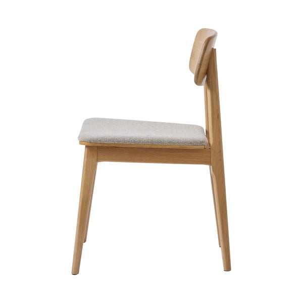 Béžová/v prírodnej farbe jedálenská stolička Livo – Unique Furniture-image-4