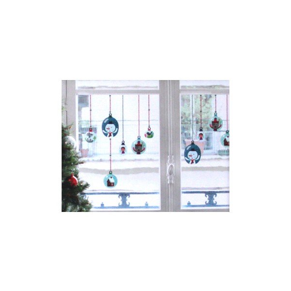 Elektrostatická samolepka Sklenené ozdoby-image-2