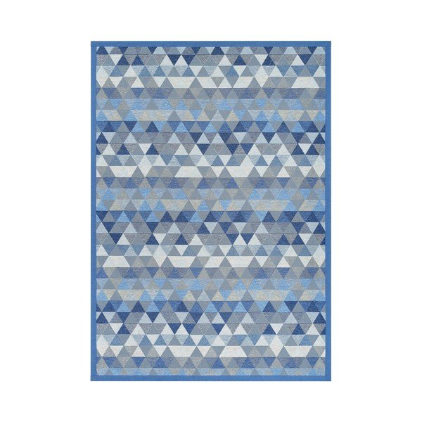 Modrý obojstranný koberec Narma Luke Blue, 160 x 230 cm-image-2