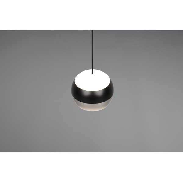 Čierne/v striebornej farbe LED závesné svietidlo ø 15,5 cm Orbit – Trio Select-image-2