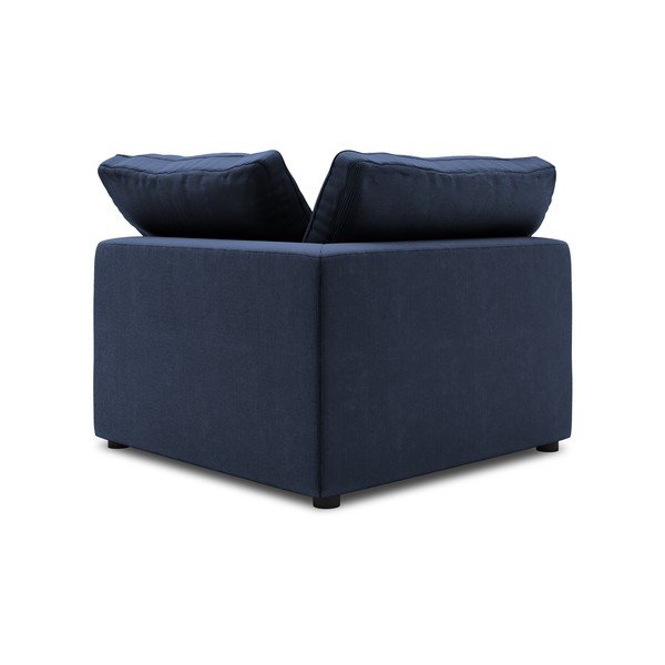 Tmavomodrá obojstranná rohová časť modulárnej menčestrovej pohovky Windsor & Co Sofas Galaxy-image-2