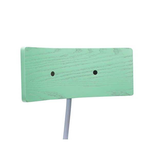 Jedálenská stolička v zelenej a prírodnej farbe v súprave 4 ks Koi – Hübsch-image-4