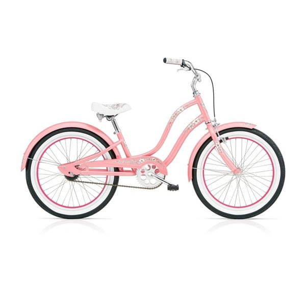 Detský bicykel Hawaii Kids´ 1 20" Pink Girls