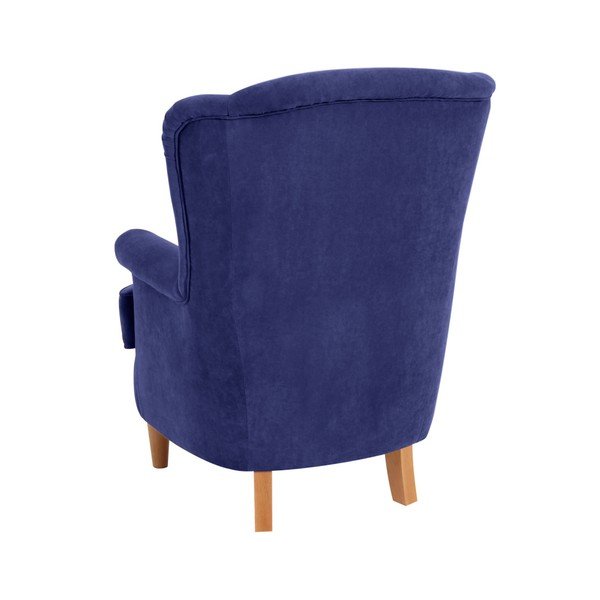 Modré kreslo Max Winzer Kendra Velor-image-4