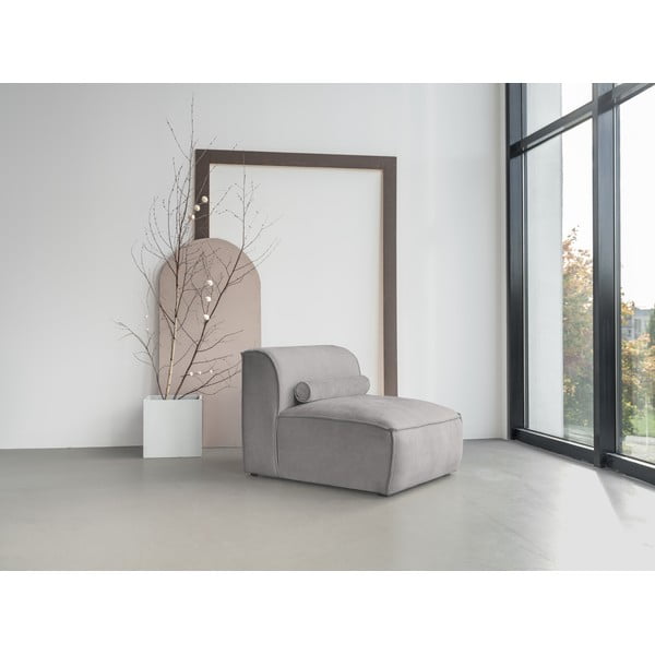 Svetlosivý modul pohovky (stredový diel) Flex Felix – Miuform-image-1