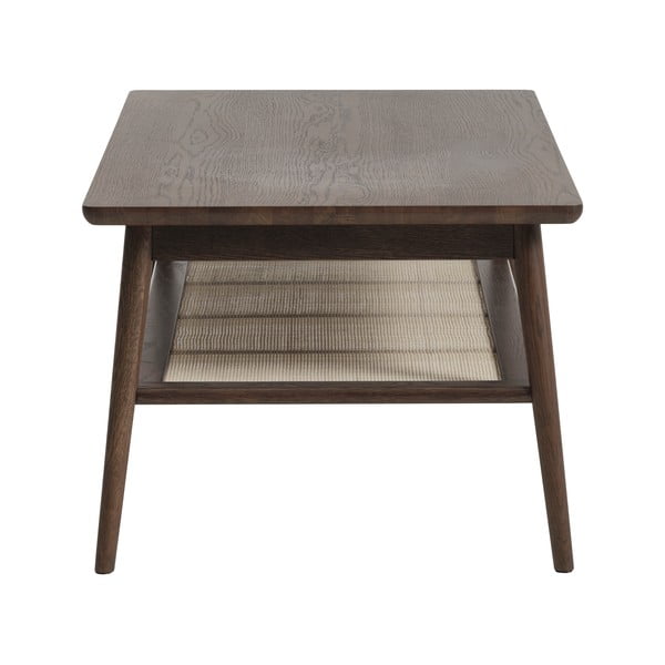 Hnedý konferenčný stolík s doskou v dubovom dekore 60x120 cm Barrali – Unique Furniture-image-4