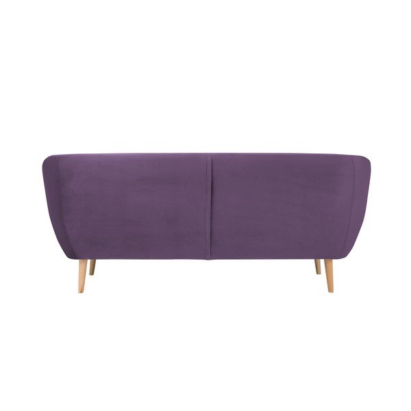 Fialová trojmiestna pohovka Mazzini Sofas Amelie-image-4