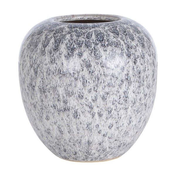 Sivá keramická váza A Simple Mess Yst, ⌀ 18,5 cm