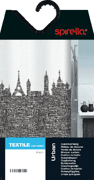 Sprchový záves 180x200 cm Urban – Spirella-image-3