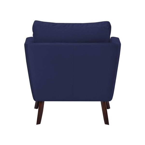 Námornícky modré kreslo Mazzini Sofas Cotton-image-1