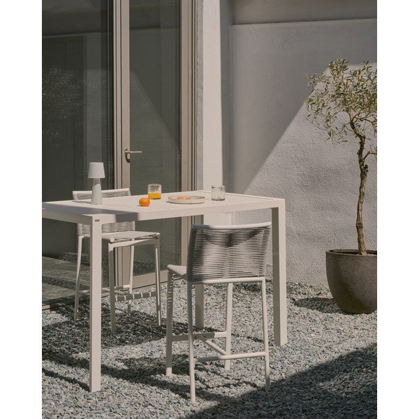 Hliníkový záhradný jedálenský stôl 77x150 cm Culip – Kave Home-image-1