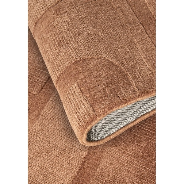 Hnedý ručne tkaný vlnený koberec 190x280 cm Alexis – Villeroy&Boch-image-3