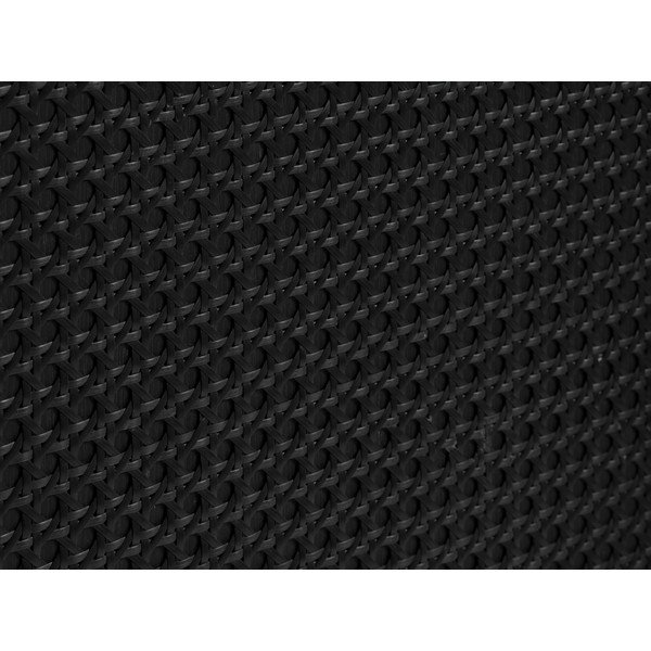 Čierna nízka komoda v dekore duba 140x80 cm Pensacola – Unique Furniture-image-4