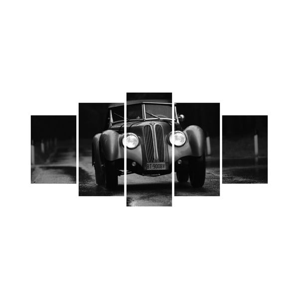 Vícedílný obraz Black&White no. 46, 100x50 cm