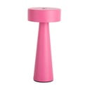 Tmavoružová LED stolová lampa (výška  16,5 cm) Mini LED Ring – Leitmotiv