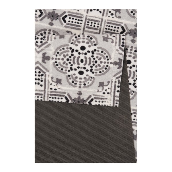 Sivý behúň Zala Living Cook & Clean Tile, 45 × 140 cm-image-3