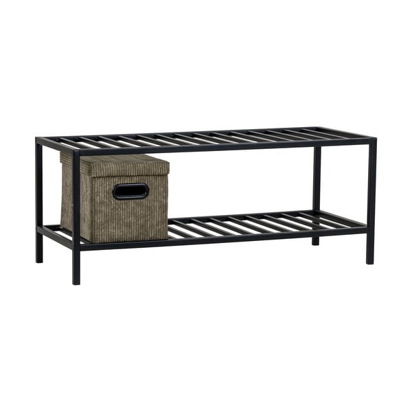 Čierny kovový stojan na topánky Vita – House Nordic-image-3