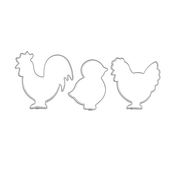 Formičky s veľkonočným motívom v súprave 3 ks – Orion