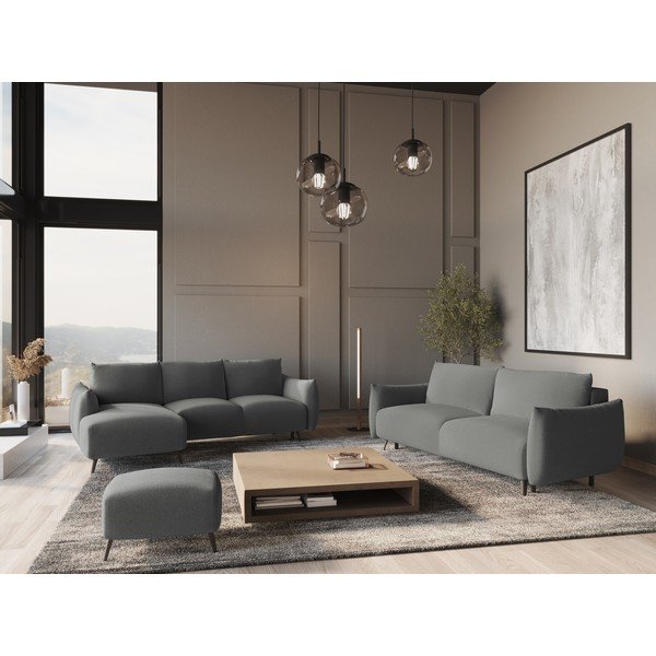 Svetlosivá rohová pohovka (ľavý roh) Malie – Makamii-image-1